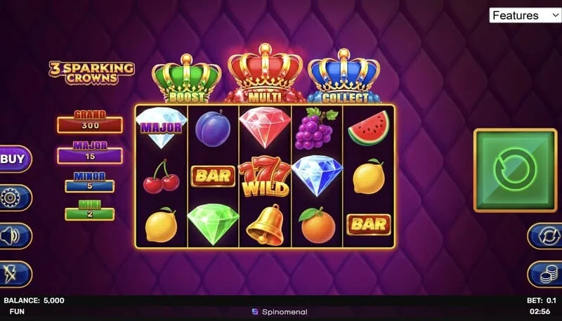Tela de jogo 3 Sparking Crowns